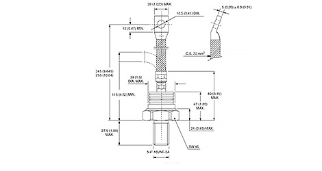Dimensioni VS-SD600R28PC