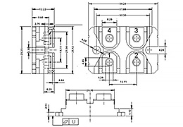 Schema di Singolo Modulo a tiristori