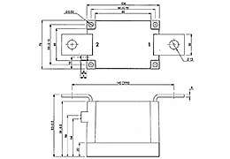 Schema di Singolo Modulo a tiristori