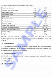Technical Passport