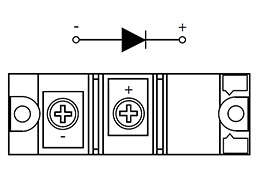 Schema del circuito dei moduli a diodi
