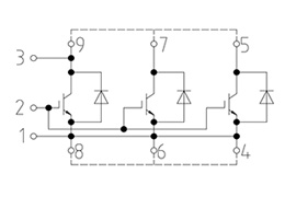 Topologia del modulo IGBT FZ3600R12HP4