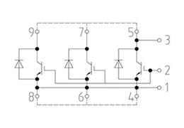Topologia del modulo IGBT FZ1200R45KL3_B5