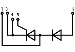 Moduli a diodi a tiristori MT/D3-165-22-F