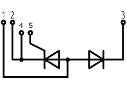 Moduli a diodi a tiristori MT/D5-160-36-C1