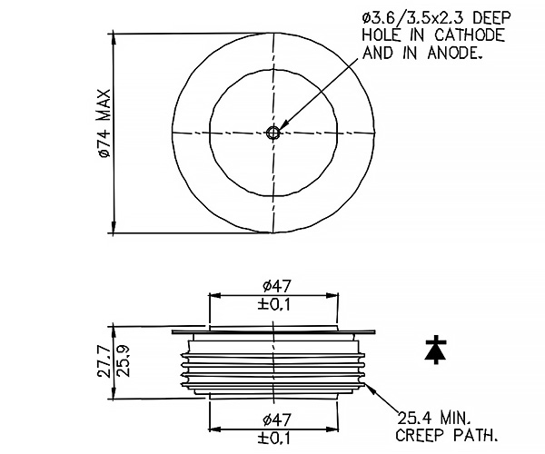 dimensioni M1502NC200