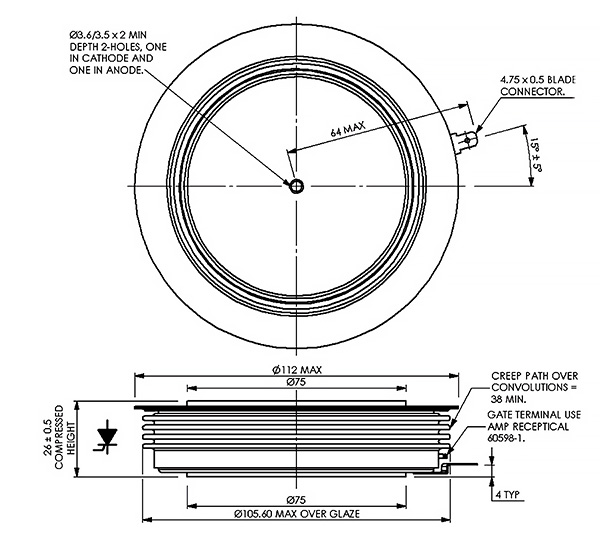 Dimensioni W81