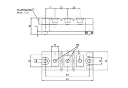 Modulo a singolo diodo ND171N16K