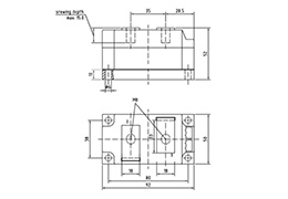 Modulo a singolo diodo ND260N16K