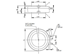 Tiristore T1189N Schema