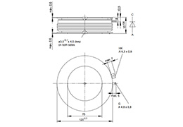 Tiristore T1401N Schema