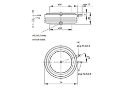 Tiristore T730N Schema