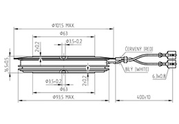 T 989C-3030-14 Dimensioni