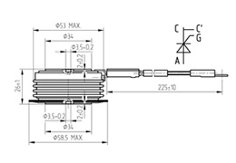 TG 907-800-36 Dimensioni