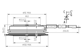 TG 919-1400-20 Dimensioni