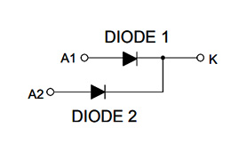 Schema del circuito del Modulo a Diodi a Recupero Veloce ND4410250E