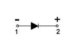 Schema del circuito del modulo a diodo singolo CZ611816C