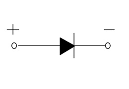 Schema del circuito del modulo a diodo singolo PS412225