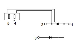 Schema del circuito dei Moduli a Tiristori