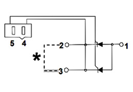 Schema del circuito dei moduli a tiristori