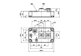 Diodo Modulo SKKE 800F17