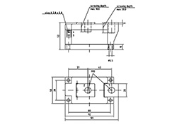 Modulo a tiristore singolo TZ150N26KOF