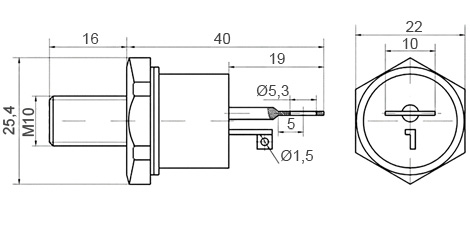dimensioni TC142-63-7 (TS142-63-7)
